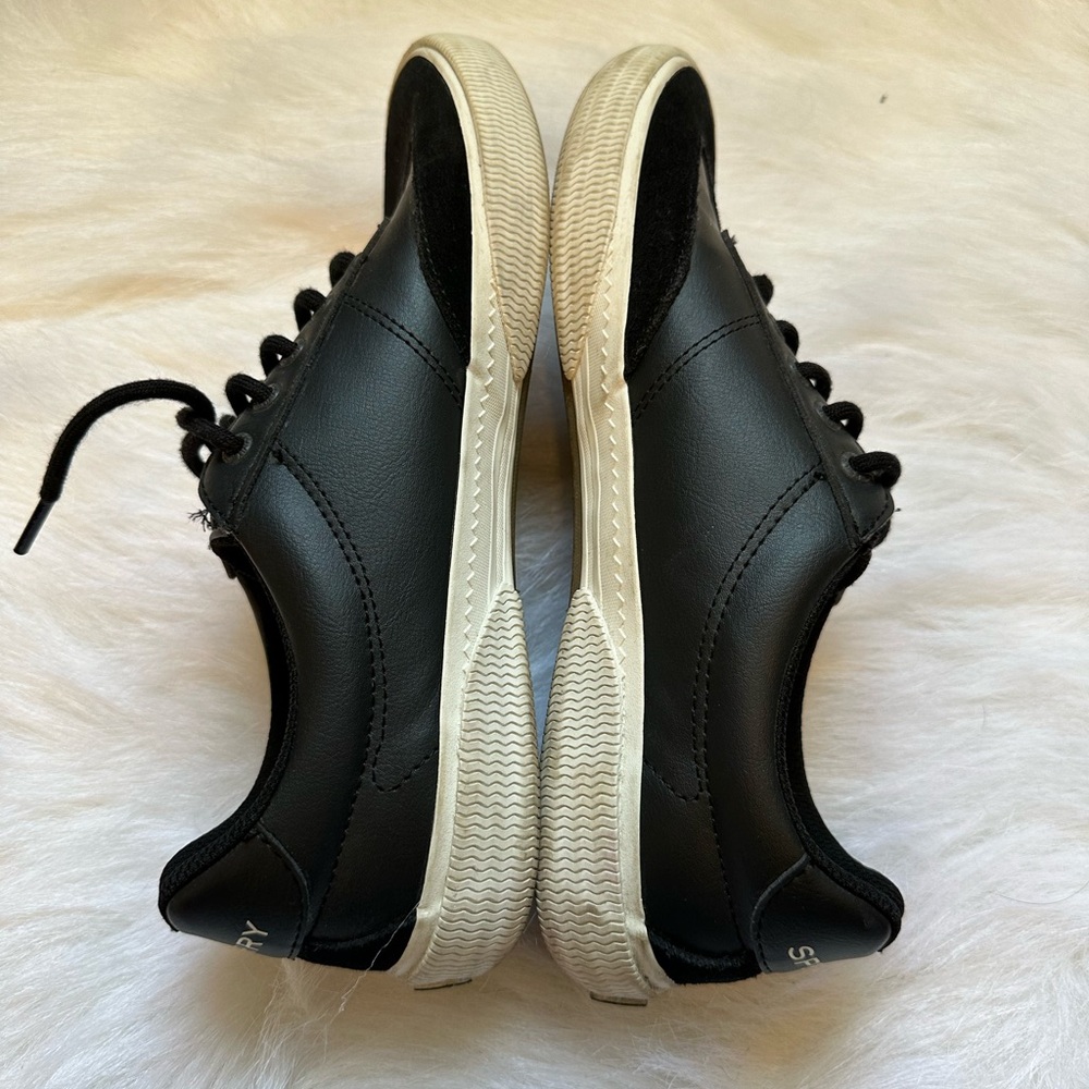 Sperry top sider black sneakers size 8.5 - Picture 7 of 8